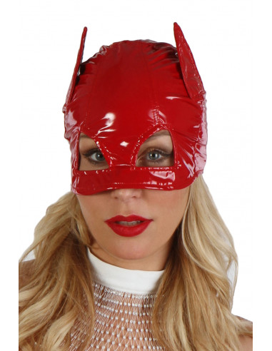 1021-RD Masque en vinyle "Catwoman"