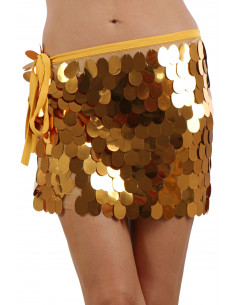 4276-GO Tulle & Sequins Skirt
