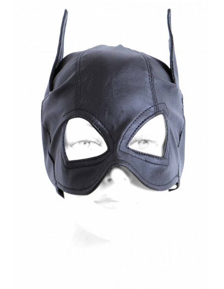 1 Masque Catwoman en similicuir.
